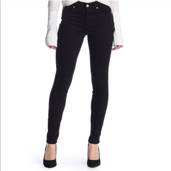 7 For All Mankind Denim - 7 For All Mankind Roxanne Black Skinny Jeans